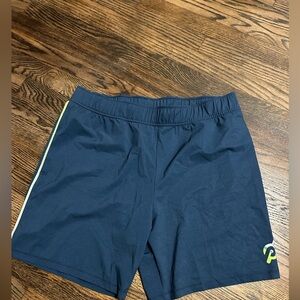 Men's Navy Blue Athletic Shorts Peloton